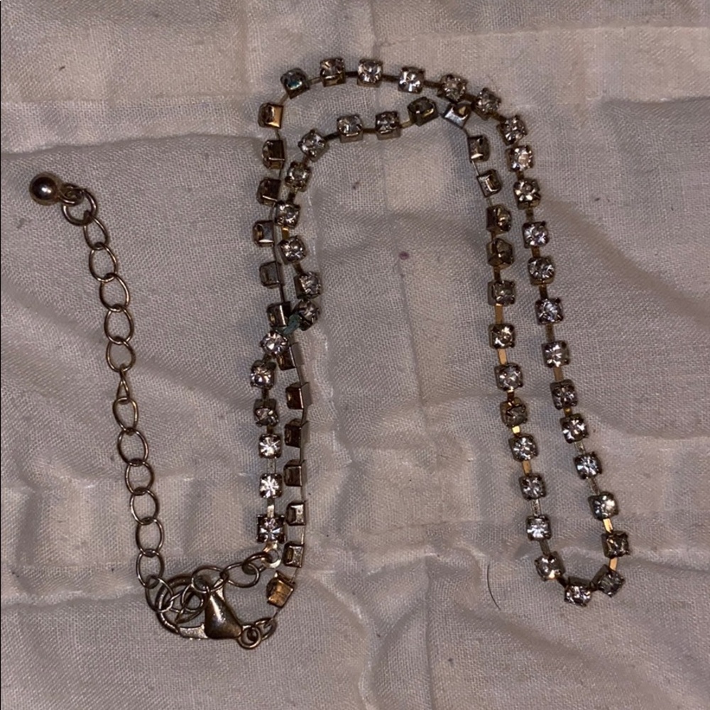 little diamond choker
